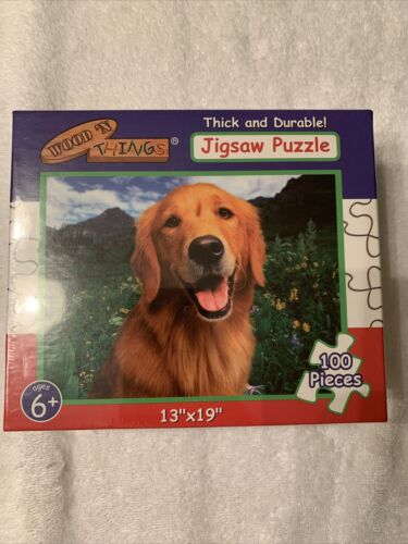 extent Crazy Sometimes sometimes wood N Things thick and durable jigsaw puzzle 100pc Dog puzzle 822266009630  | eBay