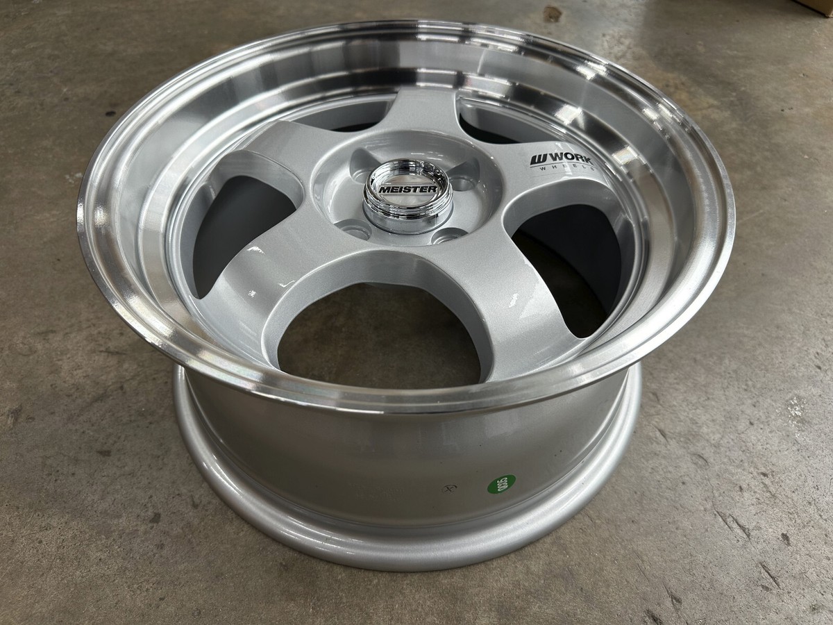 New 15x7 JS Work Meister S1 (4 Wheel) 4x100 fit HONDA TOYOTA