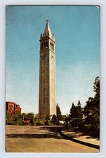 Postcard California Berkeley CA University Campanile Union Oil 76 1950s Unposted