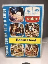 Vintage Radex Viewer Stereo Card Stories ~ Vol 11 ~ Robin Hood ~ 3-D ~ Color