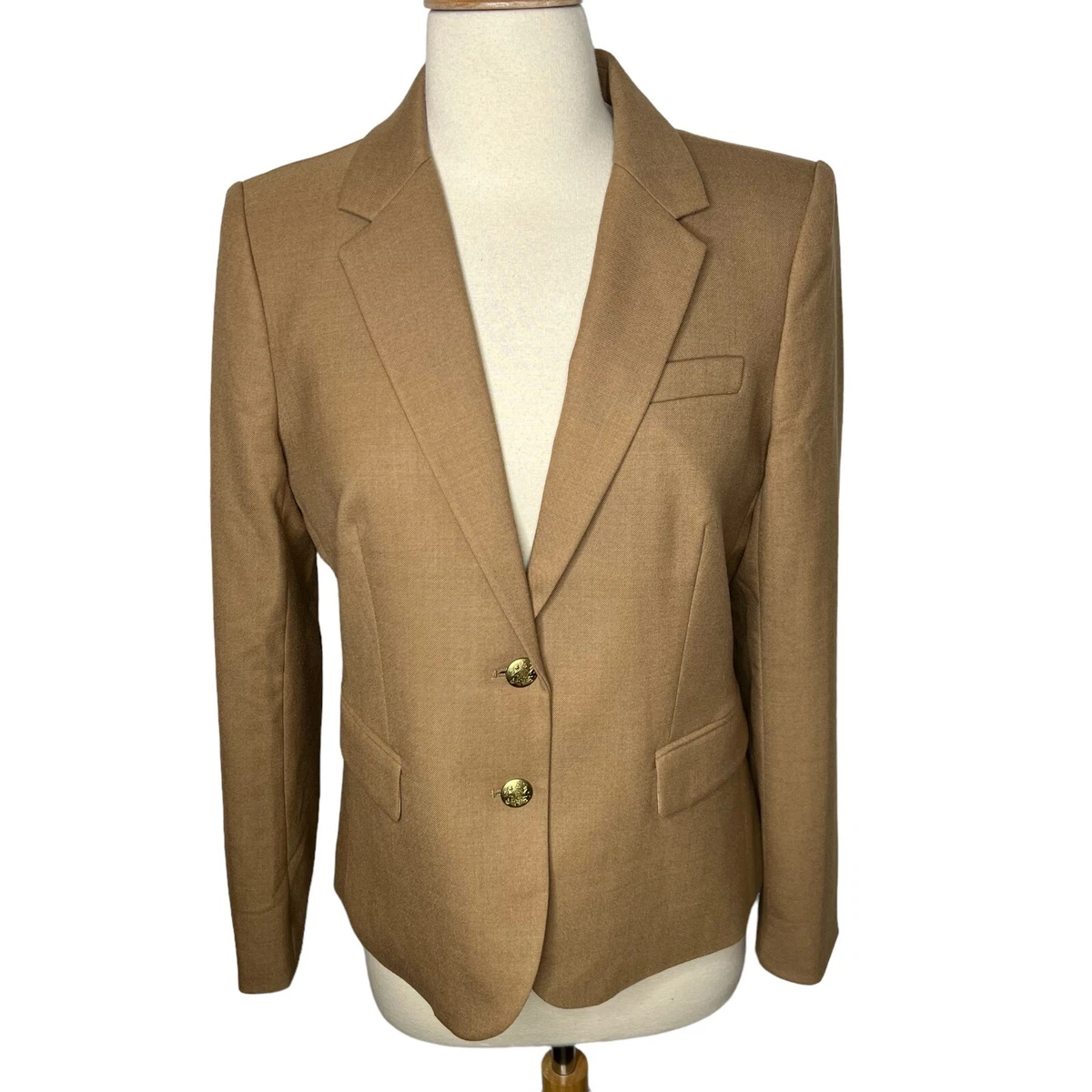 J crew schoolboy blazer camel clearance