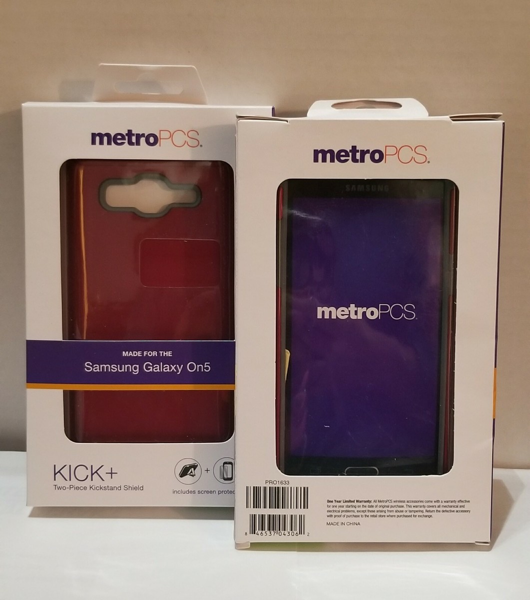 Samsung galaxy on5 Phone Metro PCS Kick Choose red or