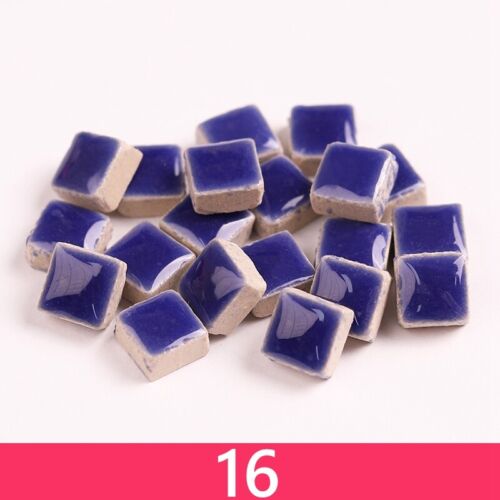 1cm 200g Carré Céramique Mosaïque Tuiles Main Matériaux DIY Mural Art Décoration - Afbeelding 40 van 50