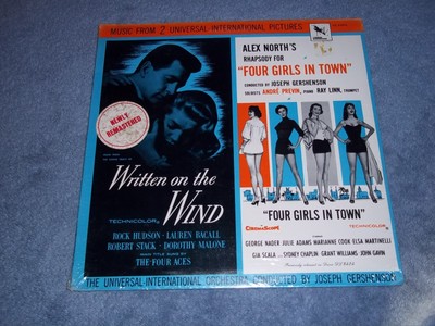 2 ORIGINAL SOUND TRACK  ON ONE LP- VARESE VC 81074 - STEREO -  ''SEALED'' 