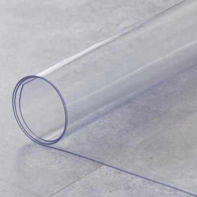 HOOZ Tischfolie PVC ver. Größen transparent 1,5 mm dickTischschutz Schutz Folie