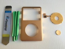 Front Housing Case Cover Click Wheel Button iPod Classic 80/120/160GB GOLD