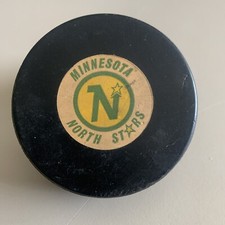 NICE Well Centered Logo 70’s Minnesota North Stars VICEROY Hockey Puck NHL