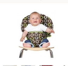 Totseat Seggiolone Portatile per Bambini e Imbracatura Borsa Trasporto Vacanze Staycations