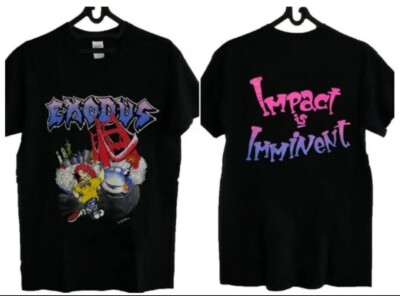 EXODUS's 'impact is imminent' 2 side TShirt