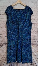 Chaps V-Neck Dress 24W/24