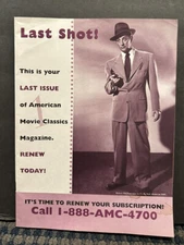 1998 February A M C, American Movie Classic Magazine, Dorothy Dandridge, (B19)