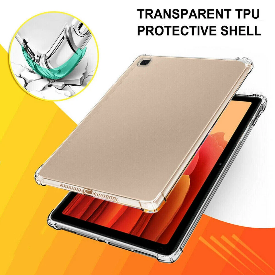 Funda protectora transparente resistente a prueba de golpes para tablet Samsung Galaxy Tab A7 A7 Lite Foto 2 de 4