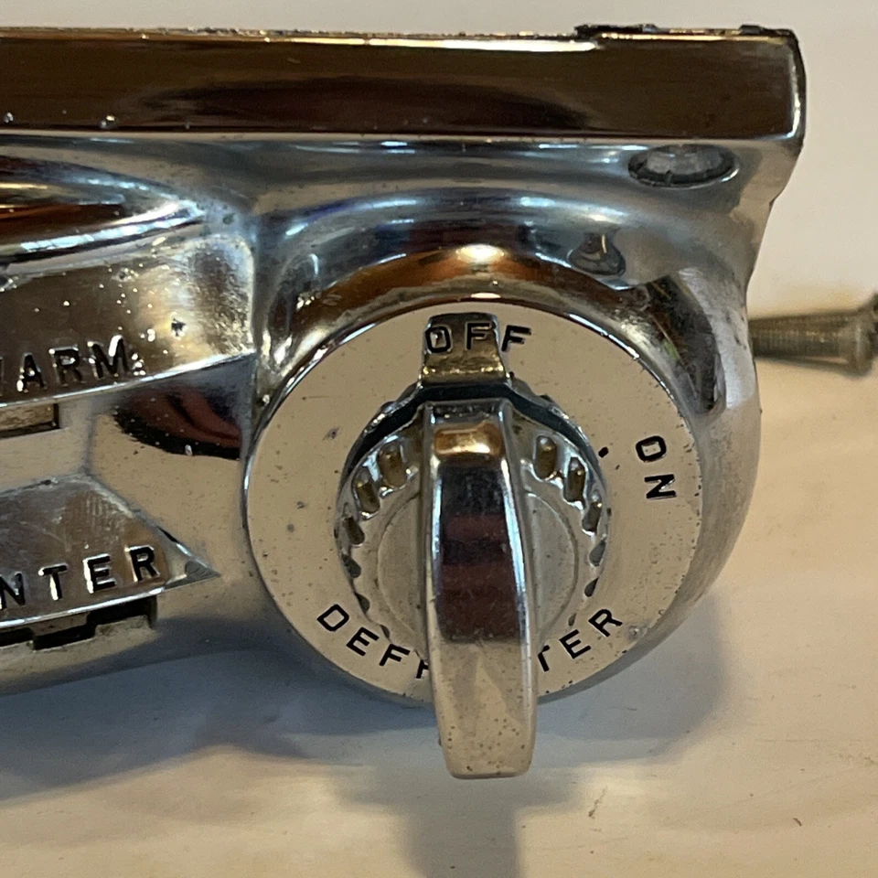 Desoto 1953 bajo tablero controles de temperatura aire ventilador descongelación Mercury? Foto 4 de 4