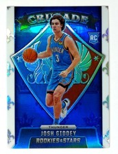 2021-22 Chronicles Rookies and Stars Crusade Blue Prizm RC Josh Giddey 12/99