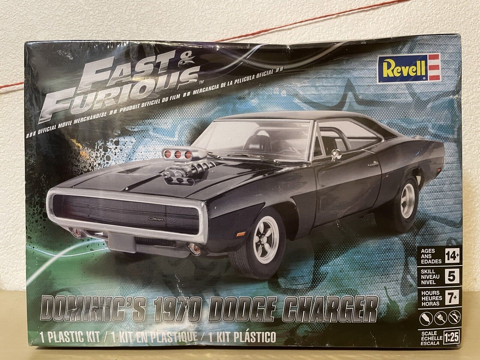 Revell Fast & Furious Dominic Toretto 1970 Dodge Charger 1:25 Plastic Model  Kit 31445043192 | eBay
