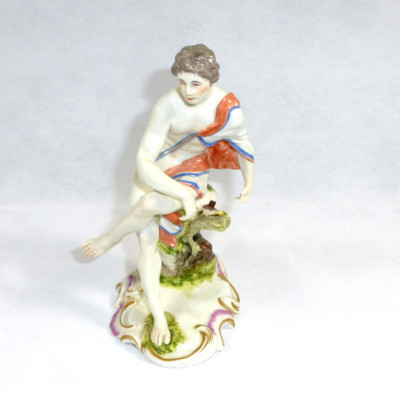 Edme Samson 19 Jh. Seltene Porzellanfigur Figur