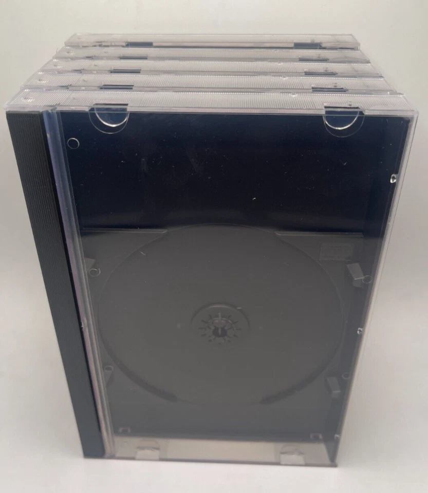 5 x сменный чехол для Sega Saturn CD или Playstation 1 длинный коробка держатель - Изображение 2 из 4