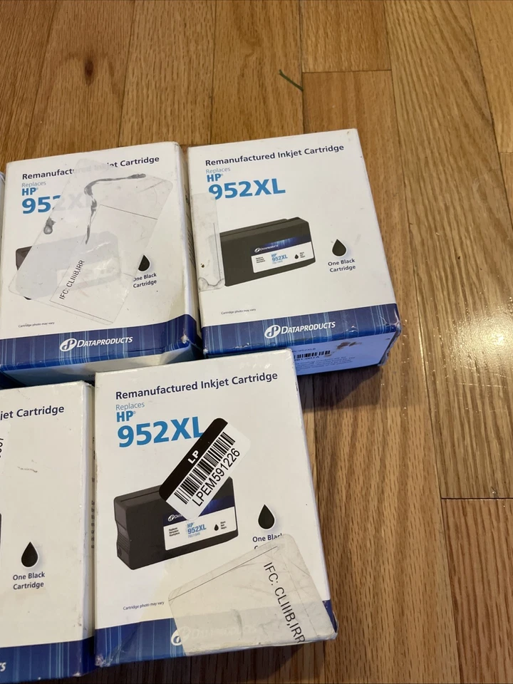 5 X Dataproducts Black XL Single Ink Cartridge FOR HP 952XL Ink Series (F6U19) - Image 4 of 4
