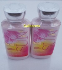 Bath  Body Works SUN GOLDEN MAGNOLIA Body Lotion 8oz Shea  Vitamin E NEW X2
