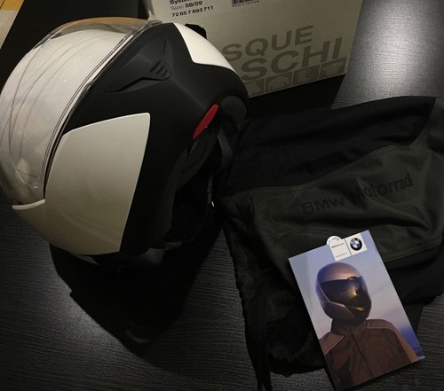 Bmw casco System 5 - Brillant White - 58 59 - NUOVO | eBay