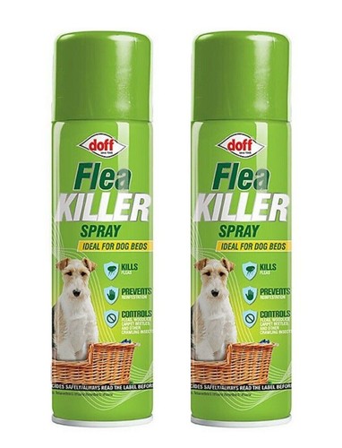 2 x Household Flea Killing Spray 200ml for Cats Dogs Carpets Home Treatment - Picture 8 of 11