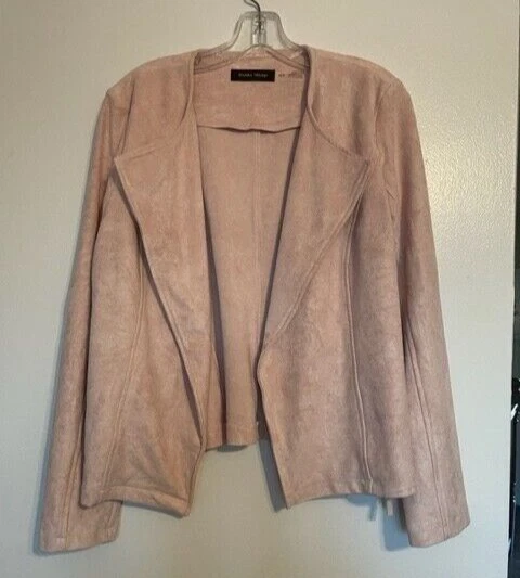 Ivanka trump faux suede jacket cheap