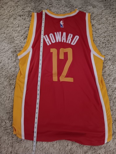 Adidas Houston Rockets Jersey Mens Mediun Red Dwight Howard #12 - Picture 2 of 5