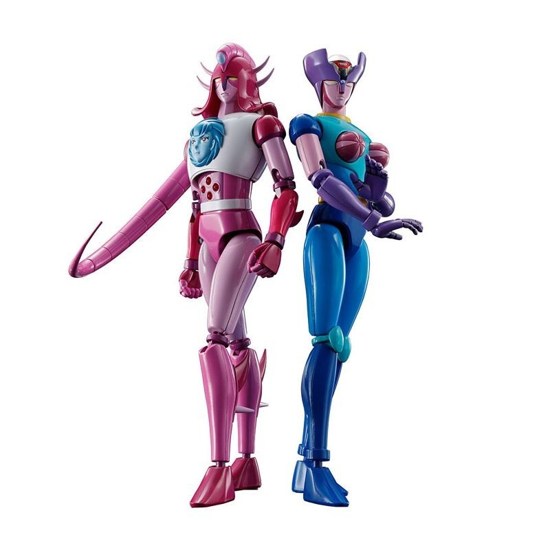 BANDAI Mazinger Z GX-108 Rhine X1 & GX-11R Diana A Action Figure JAPAN OFFICIAL
