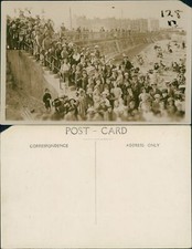Crowds Beach Margate Real Photo RP
