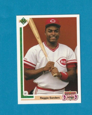 1991 Upper Deck Final Edition # 11F Reggie Sanders CINCINNATI REDS