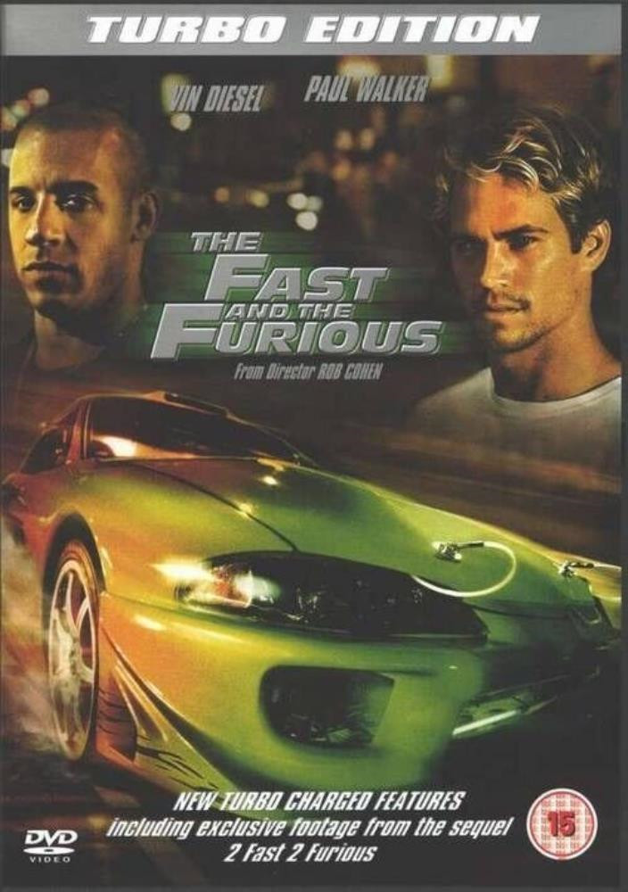 The Fast And The Furious DVD (2003) FREE SHIPPING