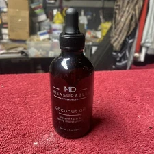 Measurable Difference Coconut Oil (4 fl oz/ 118 ml) New No Box