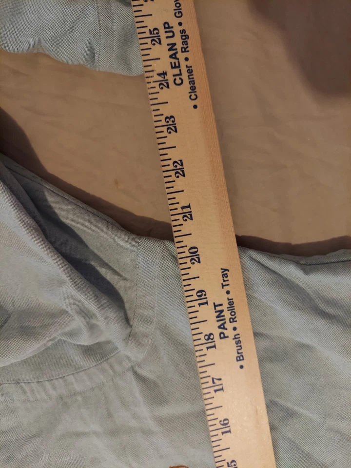 Camisa de vestir Polo Ralph Lauren para hombre S pequeña verde botón algodón Foto 3 de 4