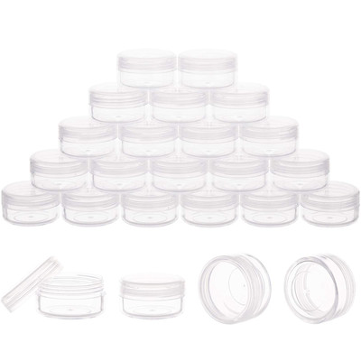 Tiny Cosmetic Containers, 10 Gram 20Pcs Sample Containers with Lids, BPA Free Cl