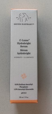 Drunk Elephant C-Luma Hydrabright Serum in a 30 ml (1 fl oz) Brand New