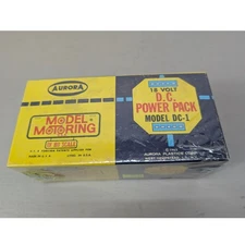 Vintage Aurora Model Motoring #1349 18 Volt D.C. Power Pack Model DC-1 NEW