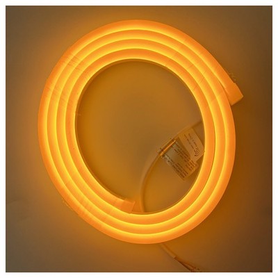 ITC Wander Diffused Horizontal 8' Yellow LED Light Strip HMTL24AM-9612-10-BW