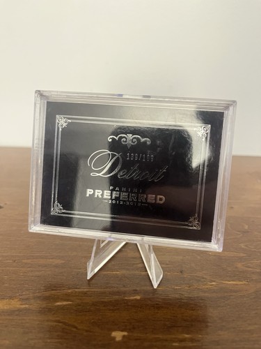 Panini Preferred 2012-2013 Detroit Pistons Patch Booklet. Numbered /199 - Picture 2 of 3
