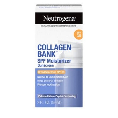 Neutrogena Collagen Bank Daily Face Moisturizer SPF 30 2 fl oz - Imperfect Box