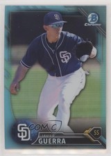 2016 Bowman Draft Chrome Top Prospects Sky Blue Refractor Javy Guerra Javier 0wq