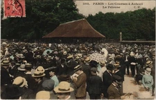Old postcard Paris 16th - Les Courses à Autenuil (57262)