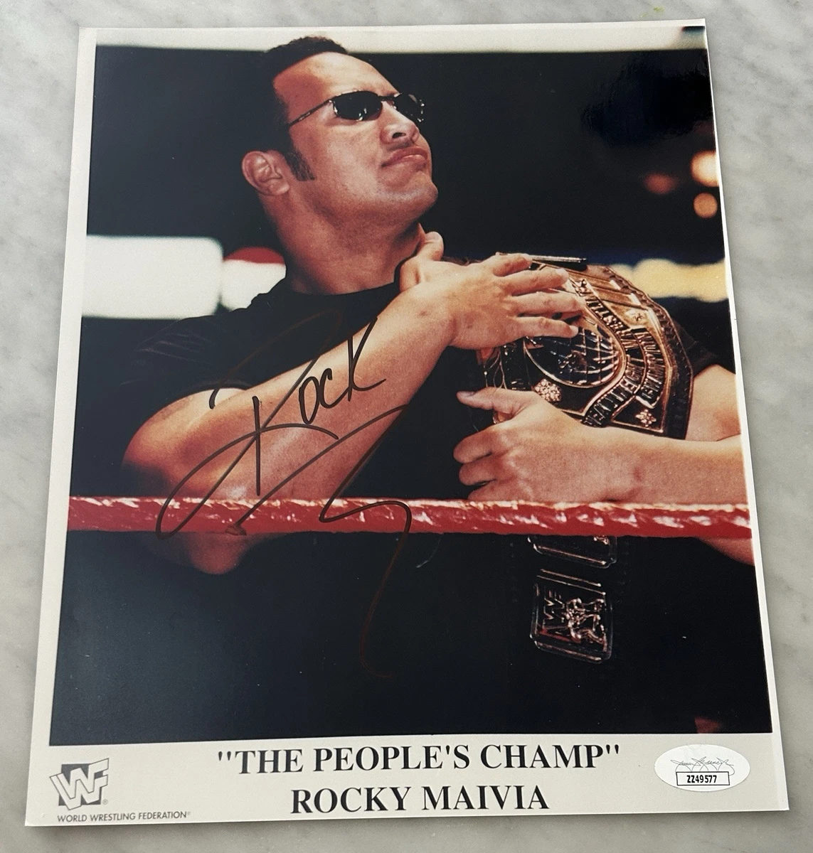 WWF Wrestling Original Autographed Items for sale | eBay