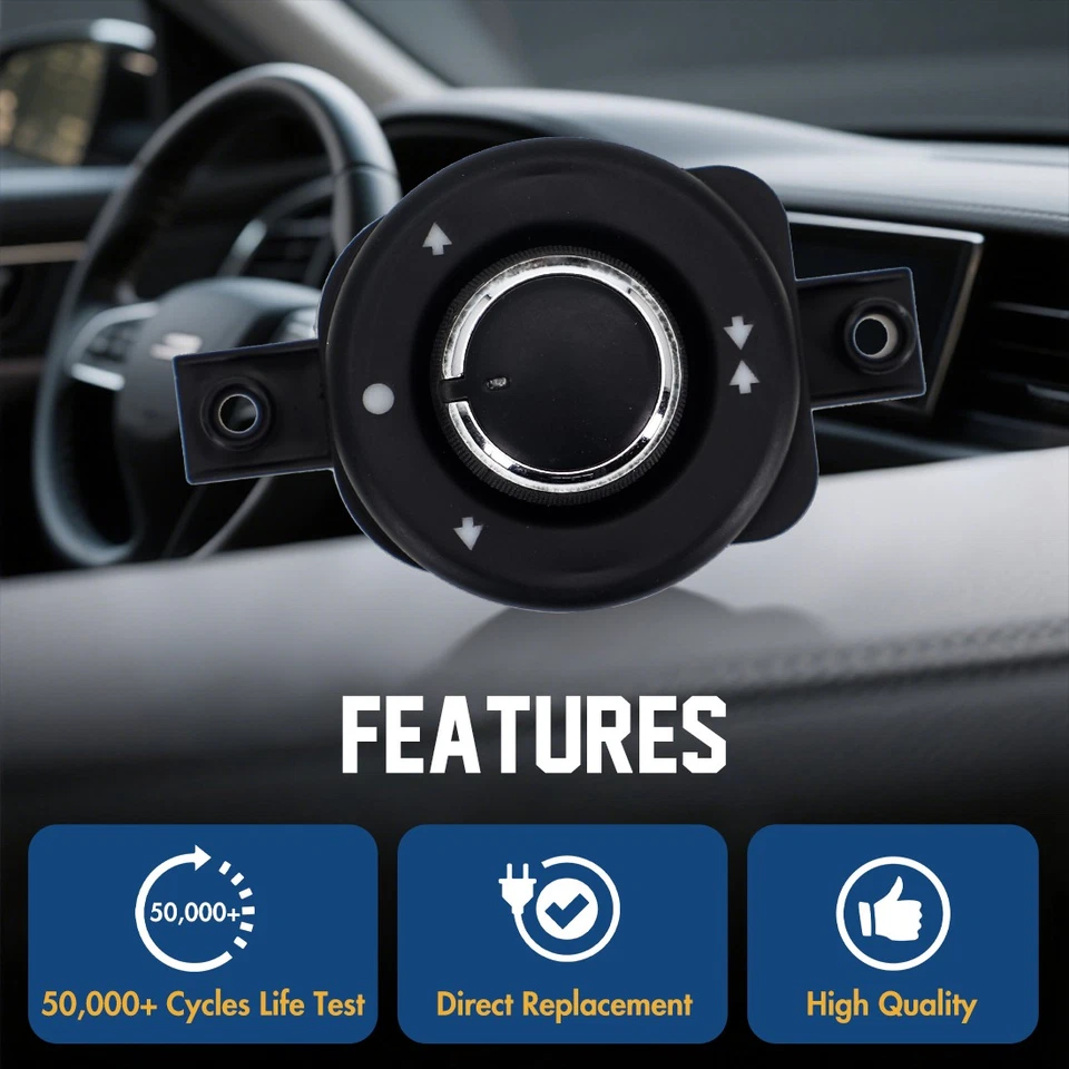 Conjunto de interruptor de control de espejo retrovisor exterior 259909 para Ferrari California T 458 F12 Foto 4 de 4