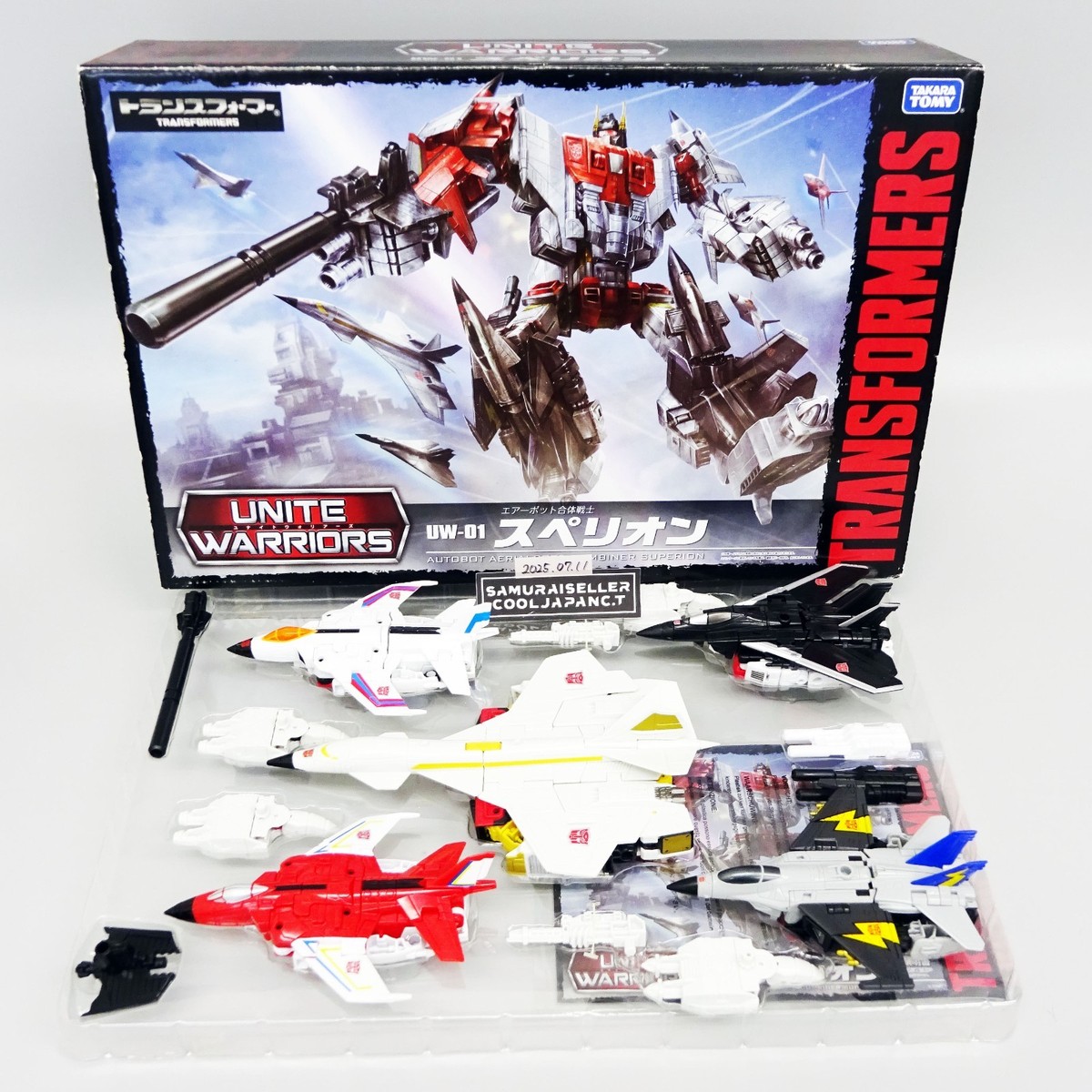 Unite Warriors UW-01 スペリオン トランスフォーマー Transformers Unite Warriors UW-01 Superion - YouTube