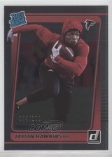 2021 Panini Donruss Rated Rookie Press Proof Silver /100 Javian Hawkins 0ik7