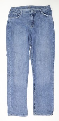 Lee Riders Herren blau gerades Bein Denim Jeans Größe 16 Regular