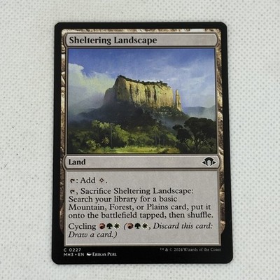 MTG MH3 | Sheltering Landscape 0227 | Common Modern Horizons 3!