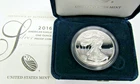 2016-W Proof American Silver Eagle in OGP w COA