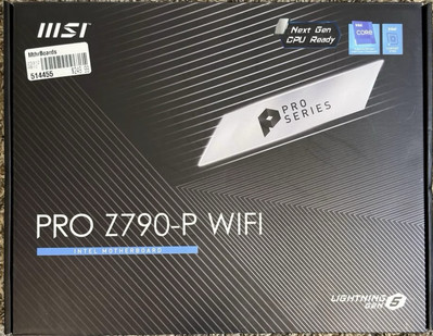 MSI PRO Z790-P WiFi LGA 1700 ATX Intel Motherboard