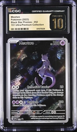 2023 Pokemon SV Black Star Promos - SVP EN Mewtwo Pristine #052 CGC 10 PRISTINE